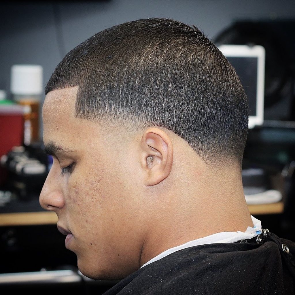 Taper fade haircut