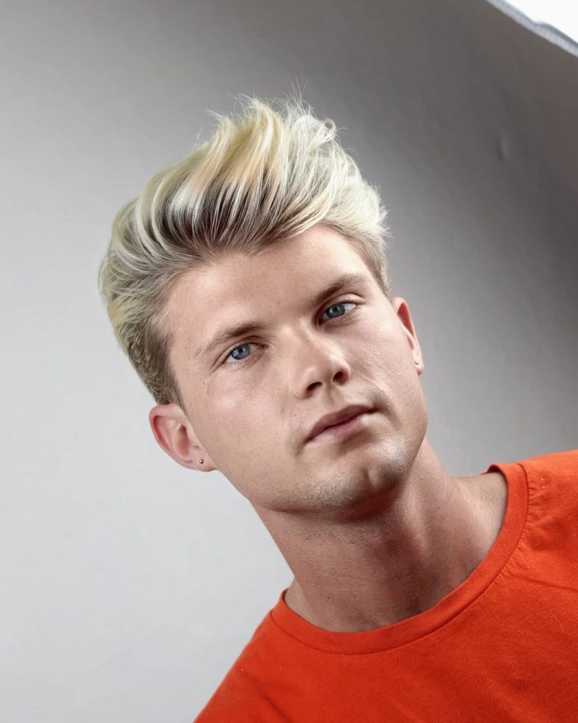 Cool mens hairstyles for medium length hair