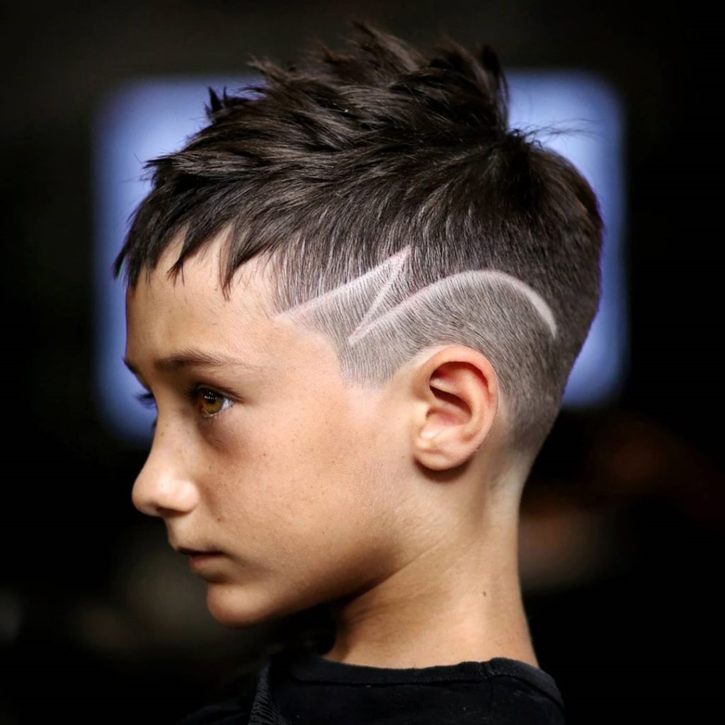 Cortes de pelo de moda para niños.