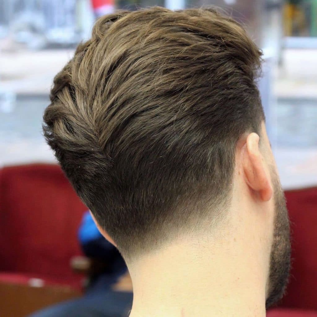 Medium length haircut