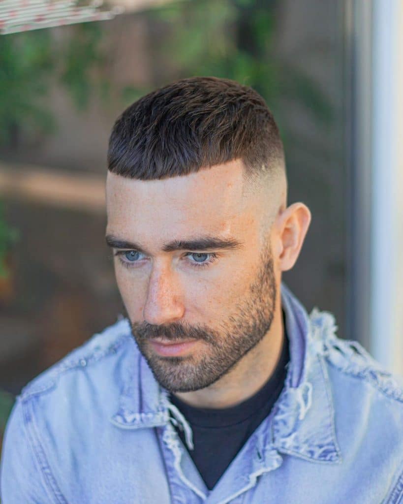 The French Crop Haircut 50 Ideas for a Dash of European Style  Men  Hairstyles World  Top haircuts for men Crop haircut Big forehead  hairstyles men