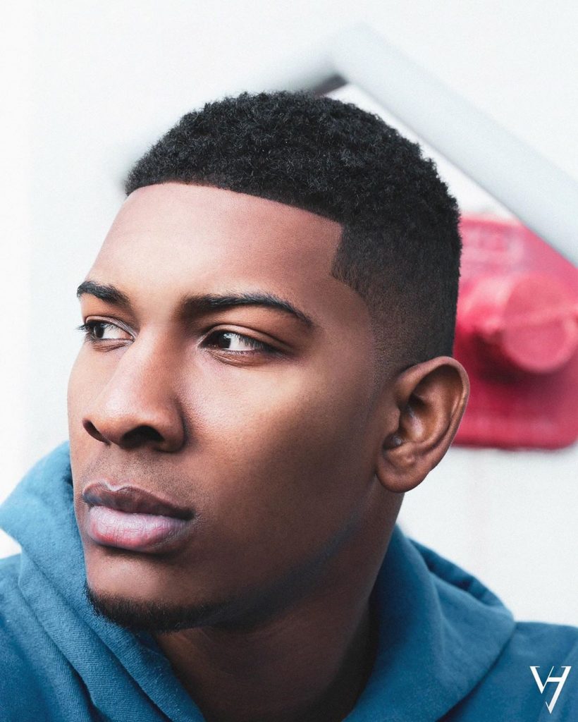 Short fade hairstyles for black men