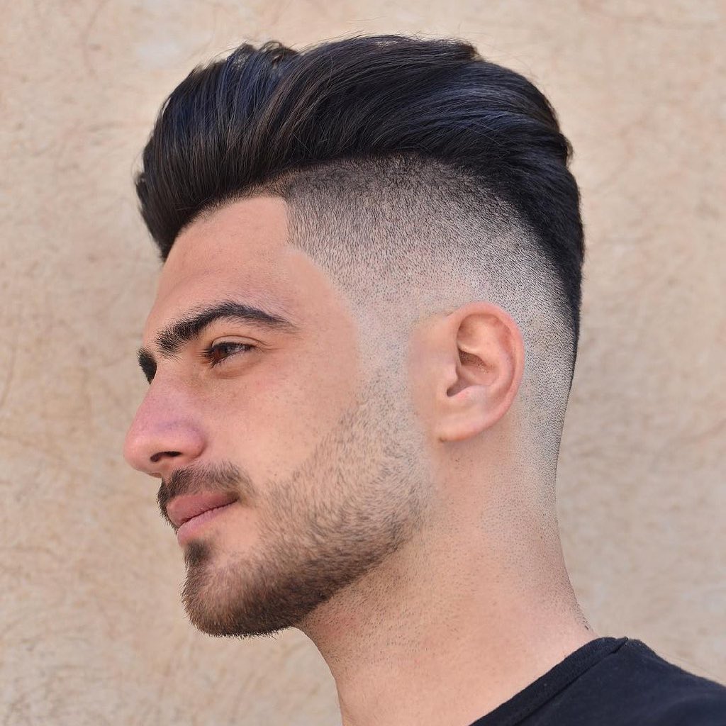 Image of Long hairstyle boy 2022 high fade