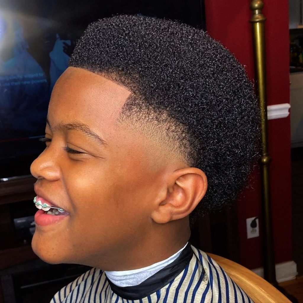 Best Temple Fade Afro Haircuts for Men