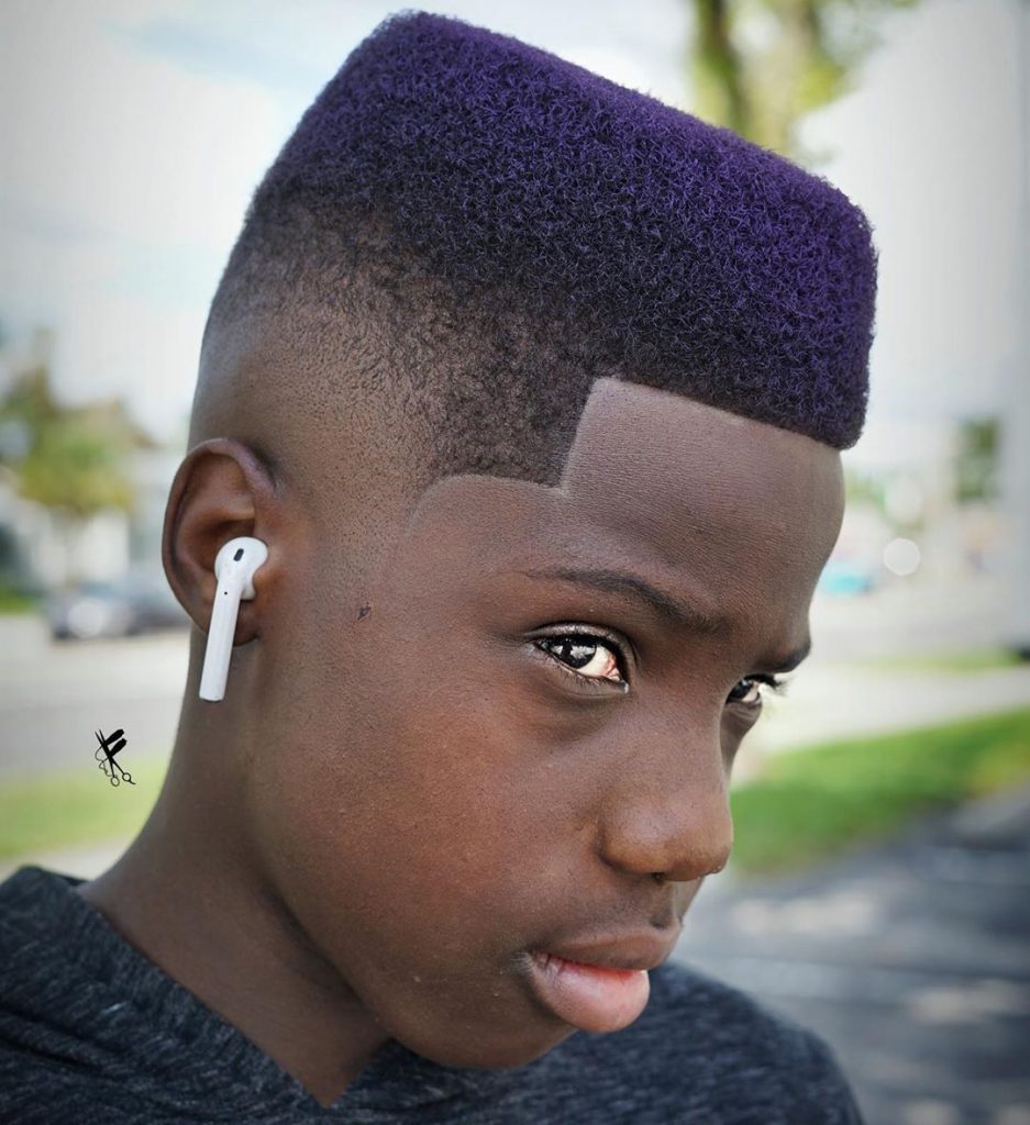 High top fade