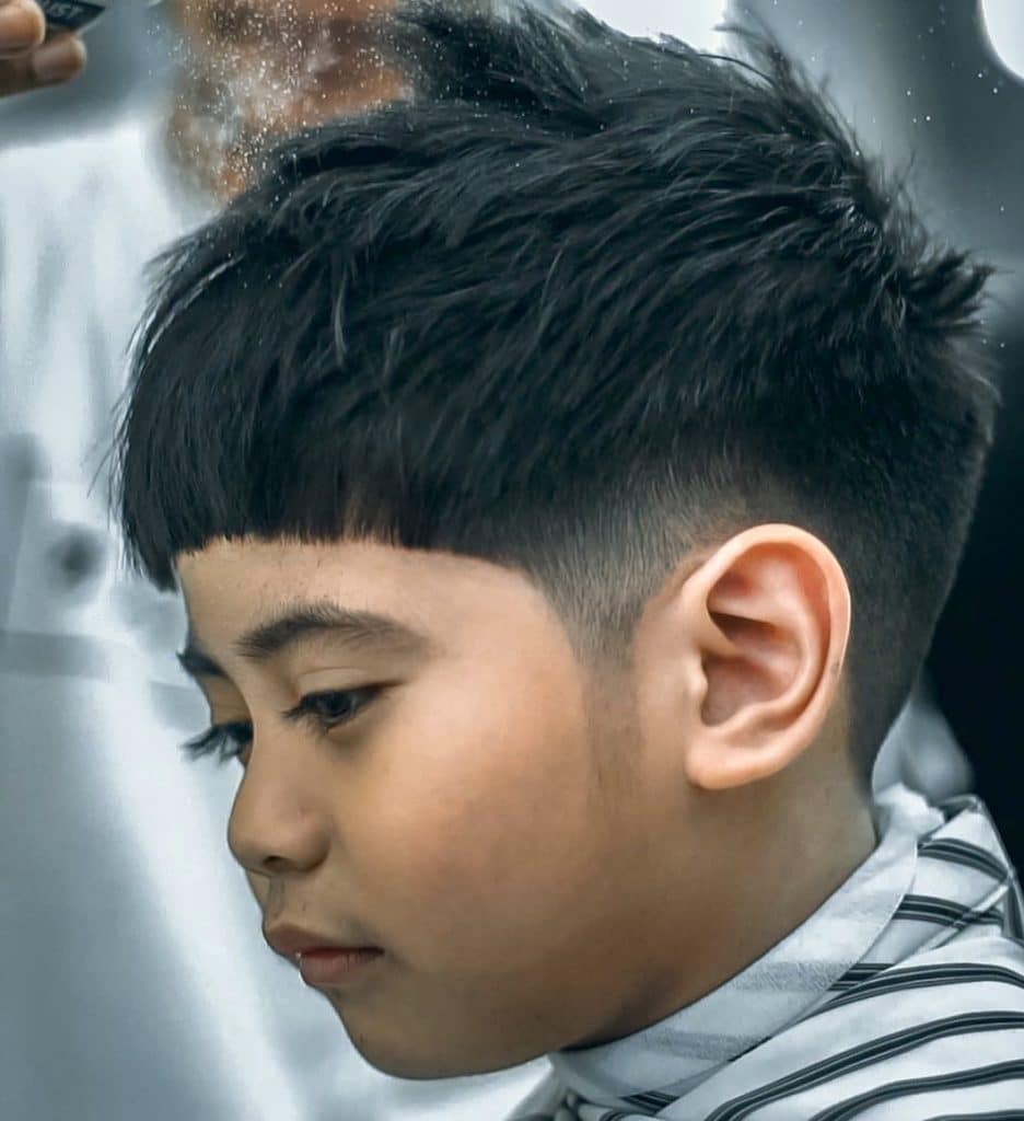 cute korean hairstyles for school boys