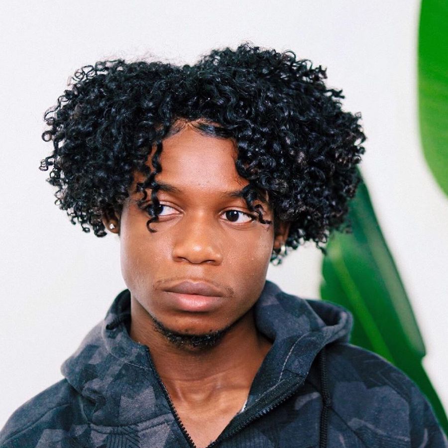 40 Stirring Curly Hairstyles for Black Men