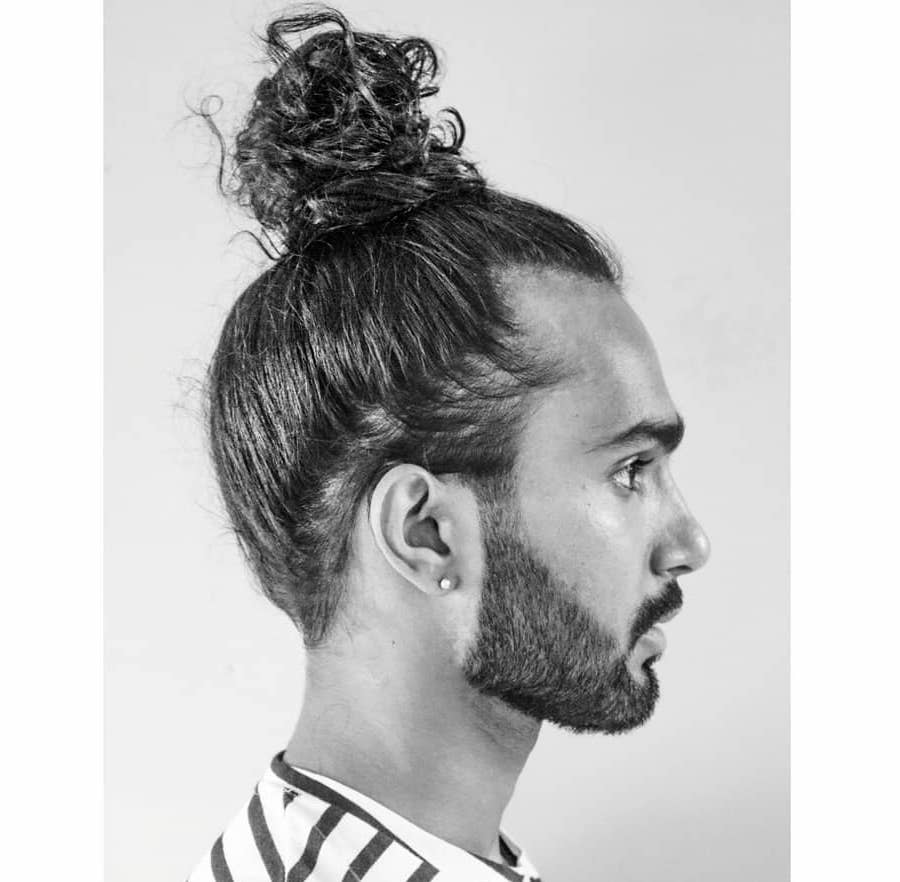 Long Curly Hair For Men: Get These Cuts, Styles + Products