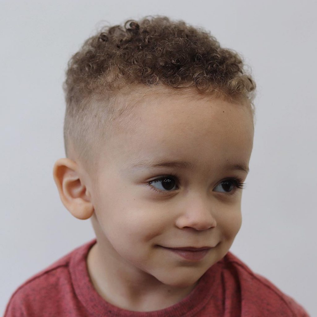 Cortes de pelo mixtos para niños.