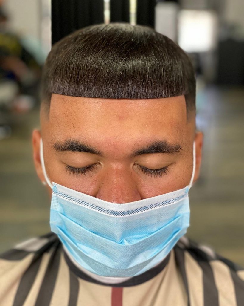 Mexican Caesar haircut