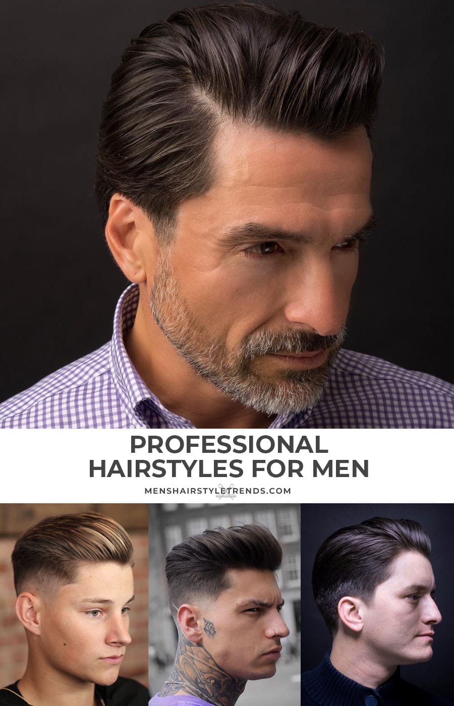 33 Hairstyles For Businessmen + Professionals (Office Approved)