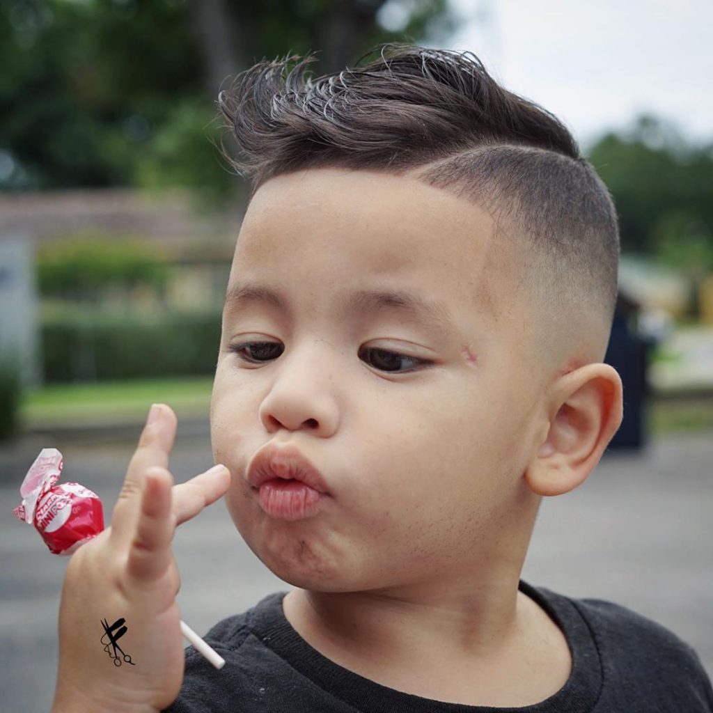 Stylish toddler boy haircuts