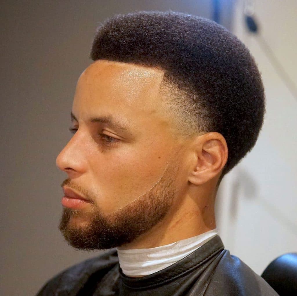 Steph Curry Temp Fade Haircut