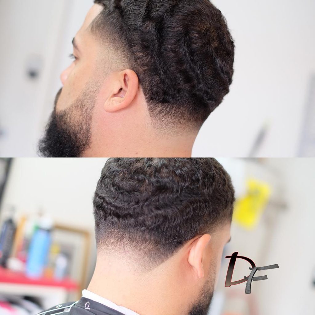 Vagues pour cheveux bouclés