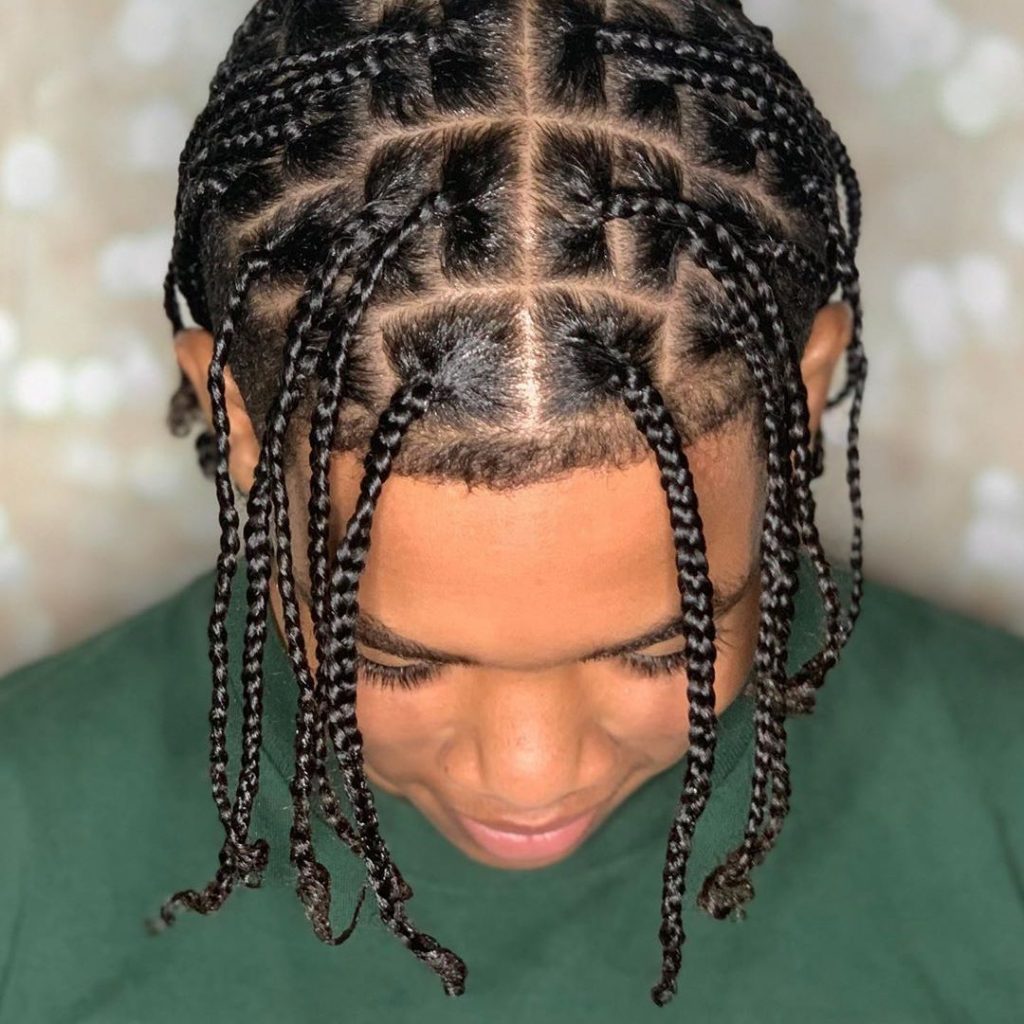 Box Braids Styles For Men