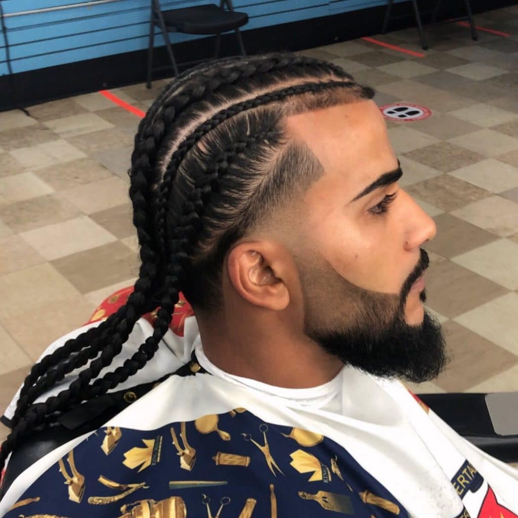 9 Alluring Two Braided Hairstyles for Men Trending in 2023