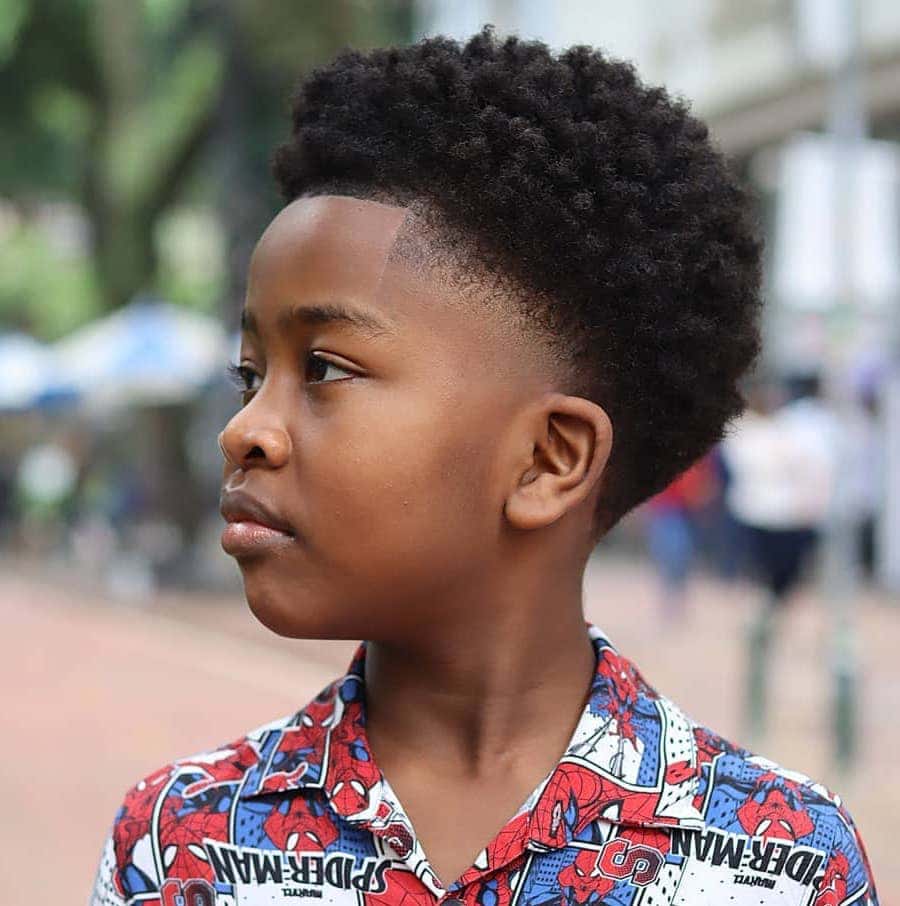 Afro + Taper Fade Haircut: 15 Dope Styles For 2023