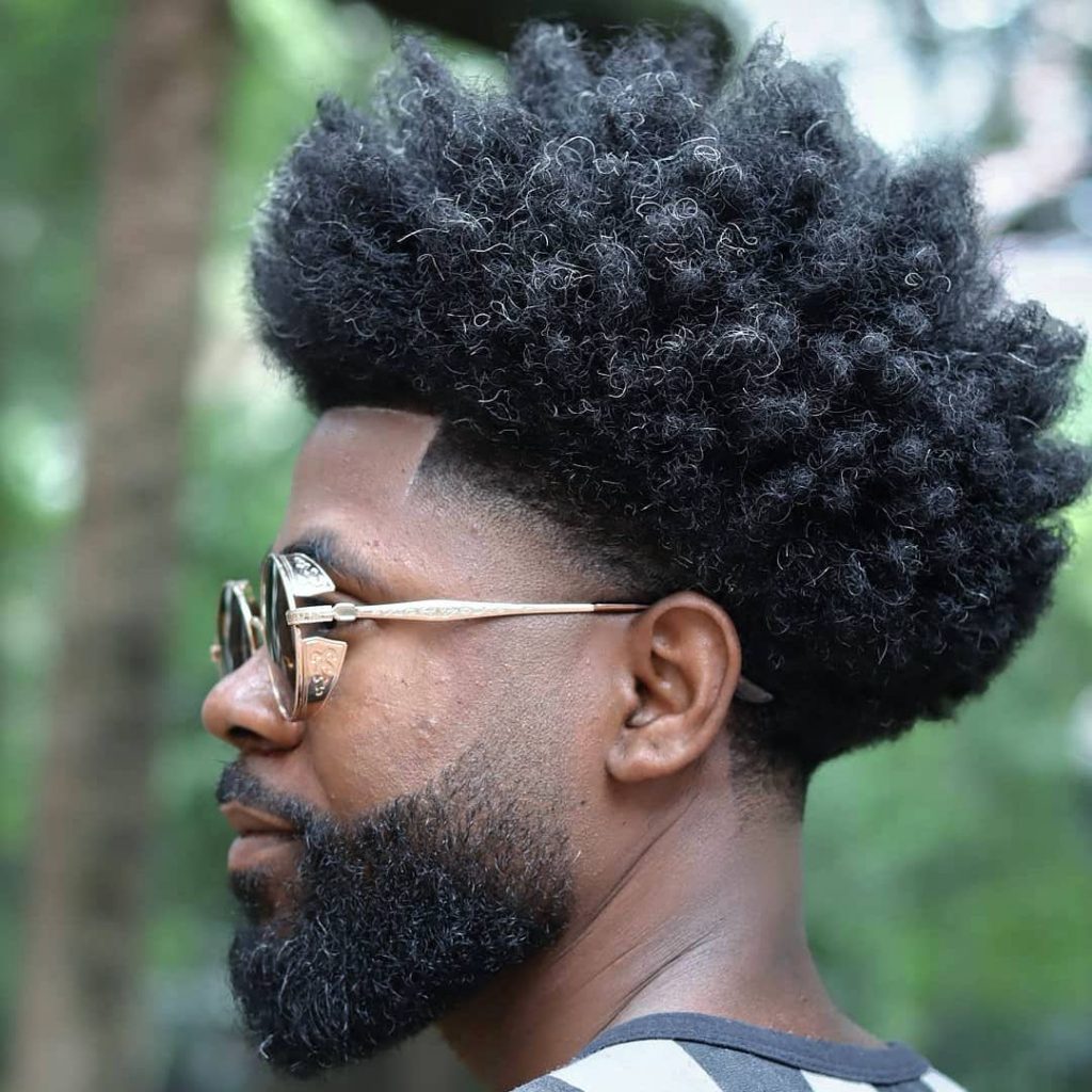 Afro + Taper Fade Haircut: 15 Dope Styles For 2023