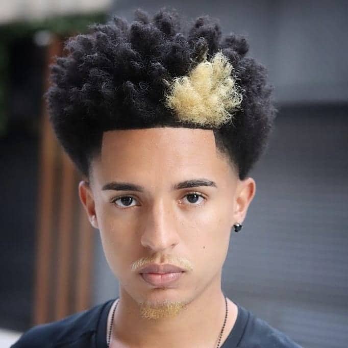 Afro + Taper Fade Haircut: 15 Dope Styles For 2023