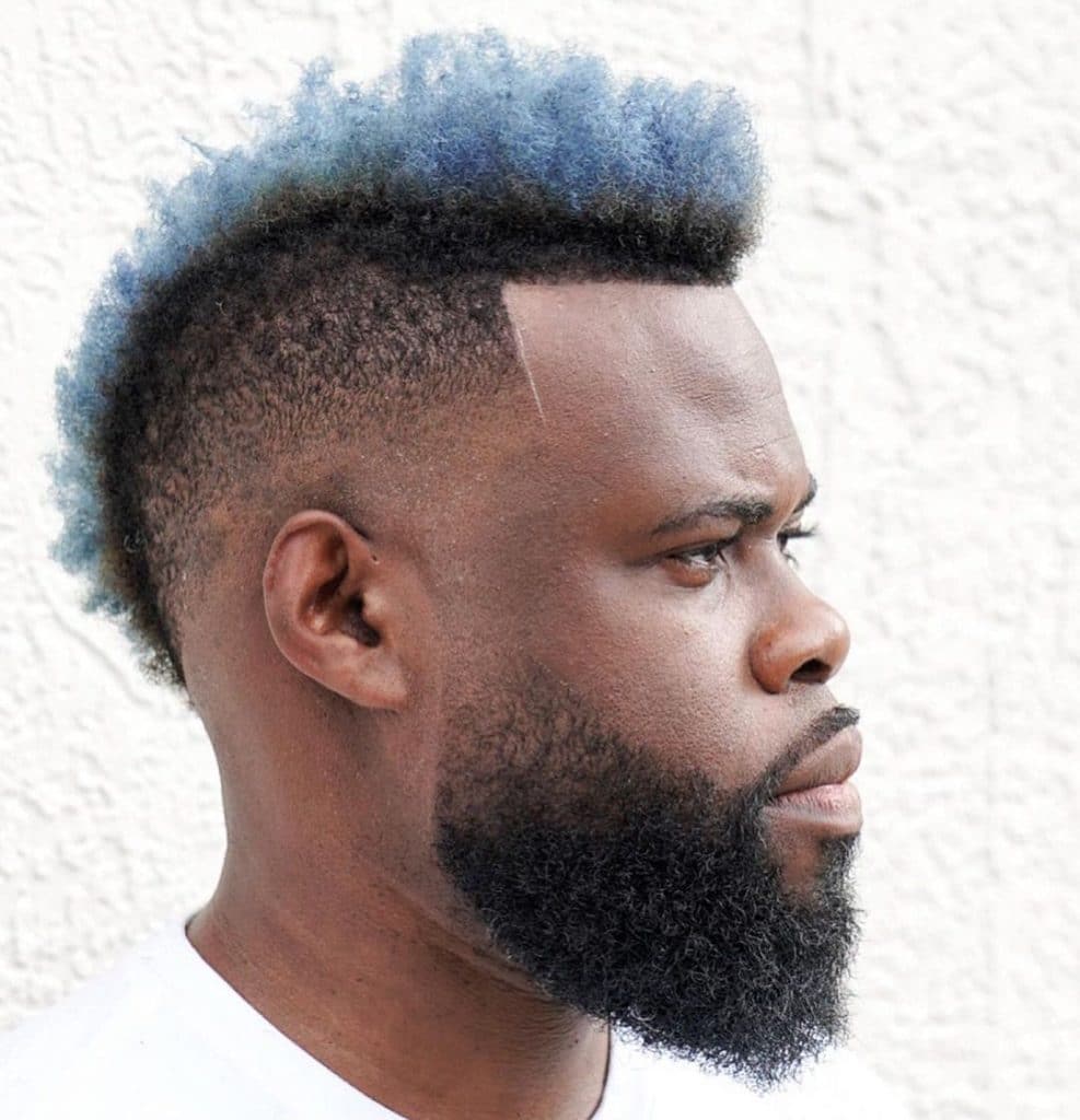 Mohawk se desvanece para los hombres negros