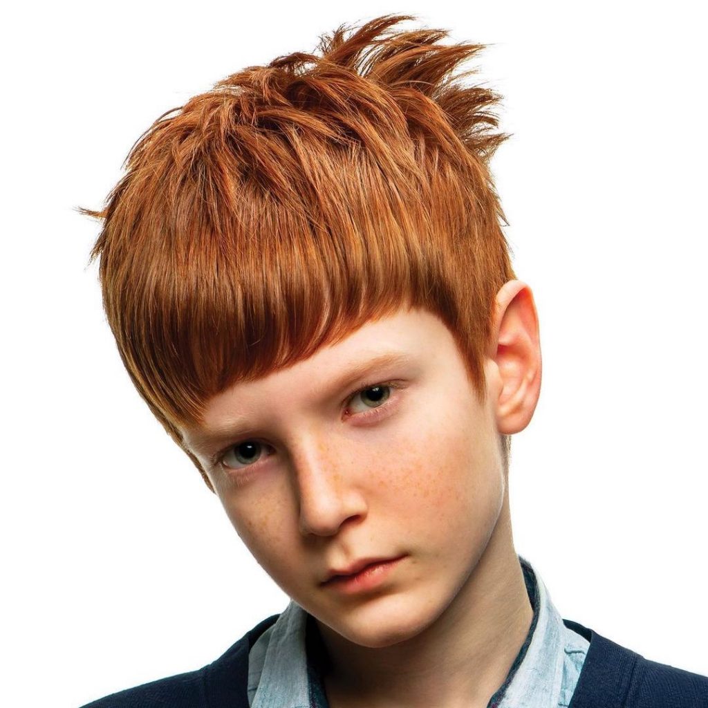 Mop top crop for boys