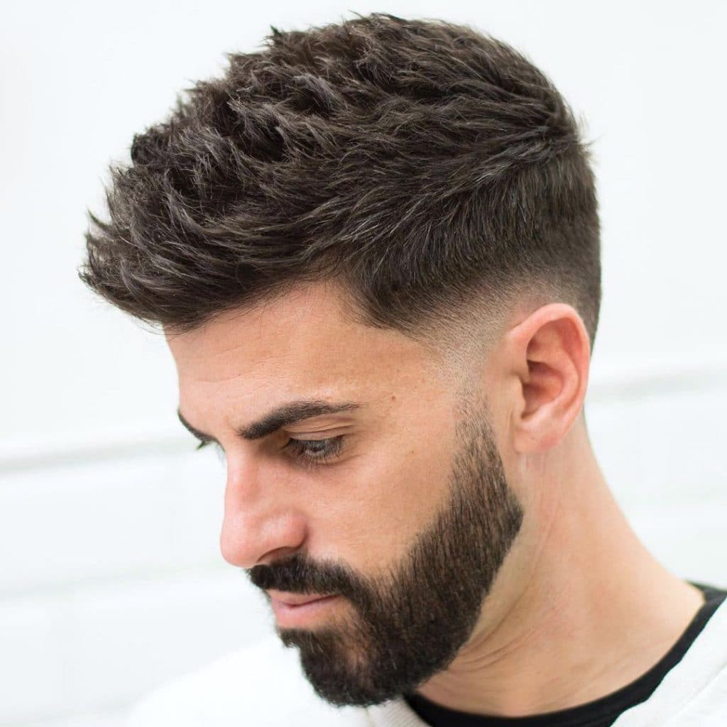 Image of Undercut hairstyles for men with heart-shaped faces