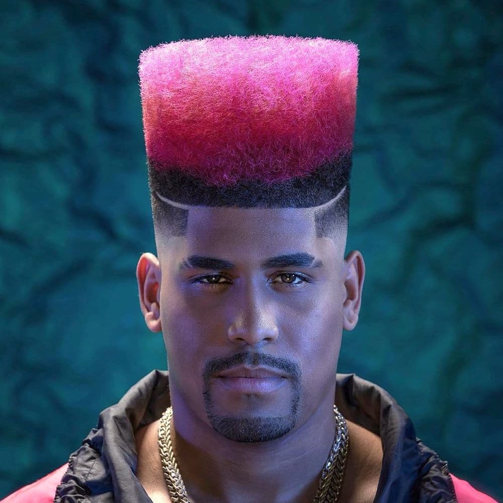 Modern flat top for Black men