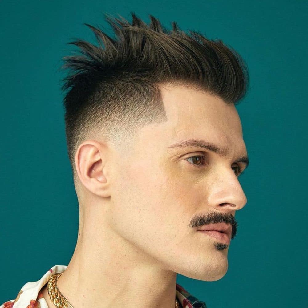 Sharp Spikes Hairstyle For Men Who Like To Keep It Casual