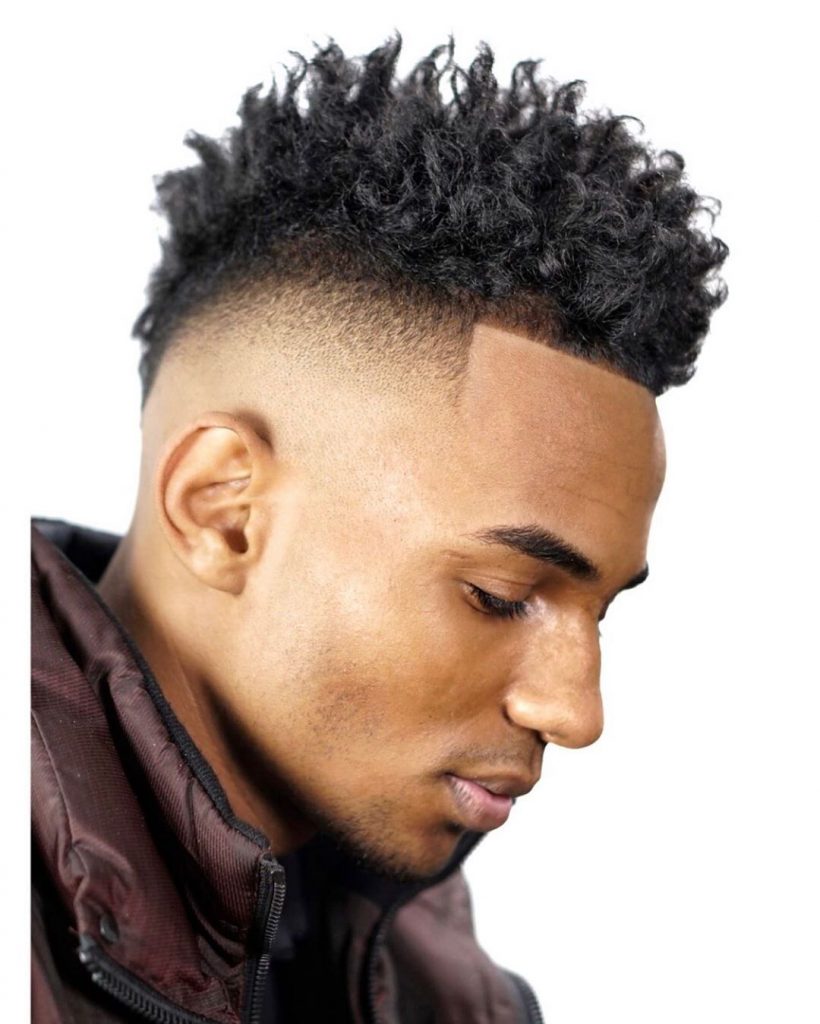 Faux Hawk Fade Haircut For Men  40 Spiky Modern Styles