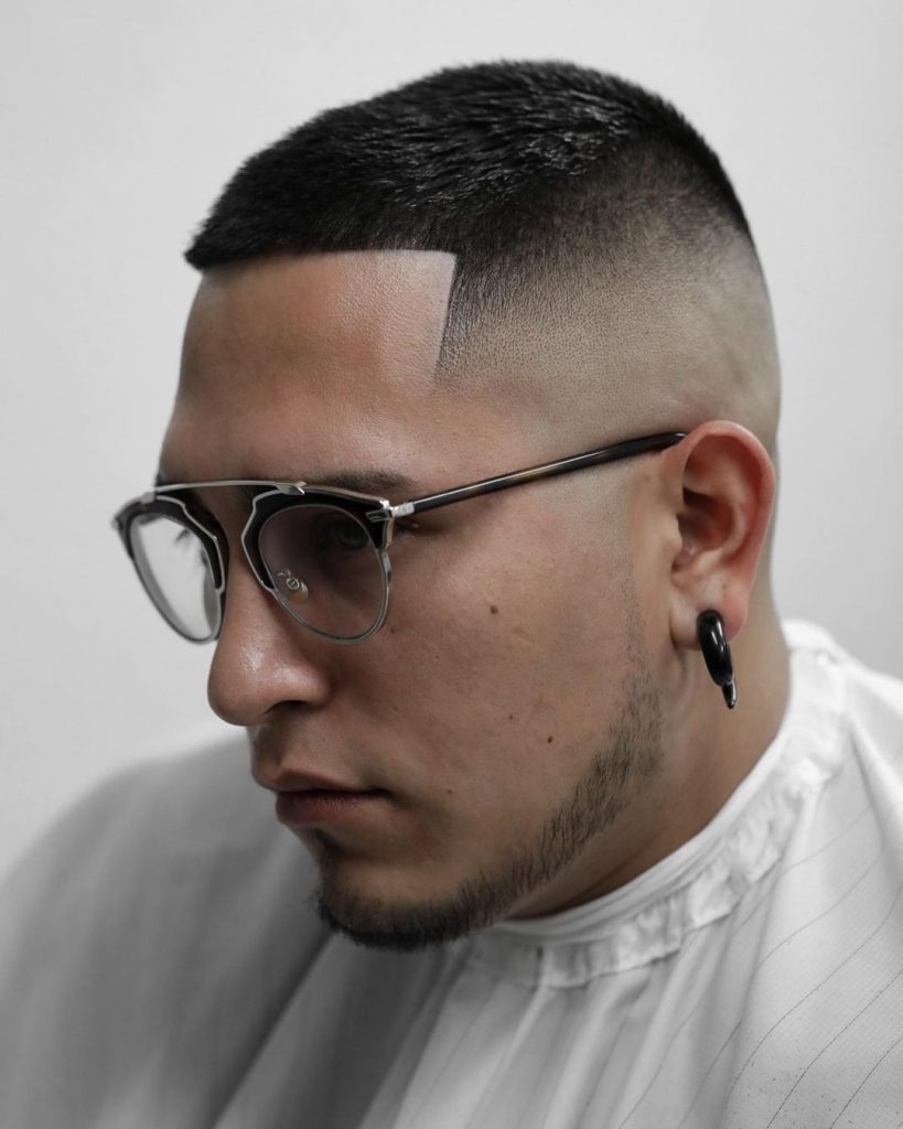 Skin fade haircut