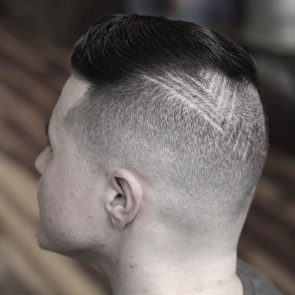 Disconnected haircut undercut