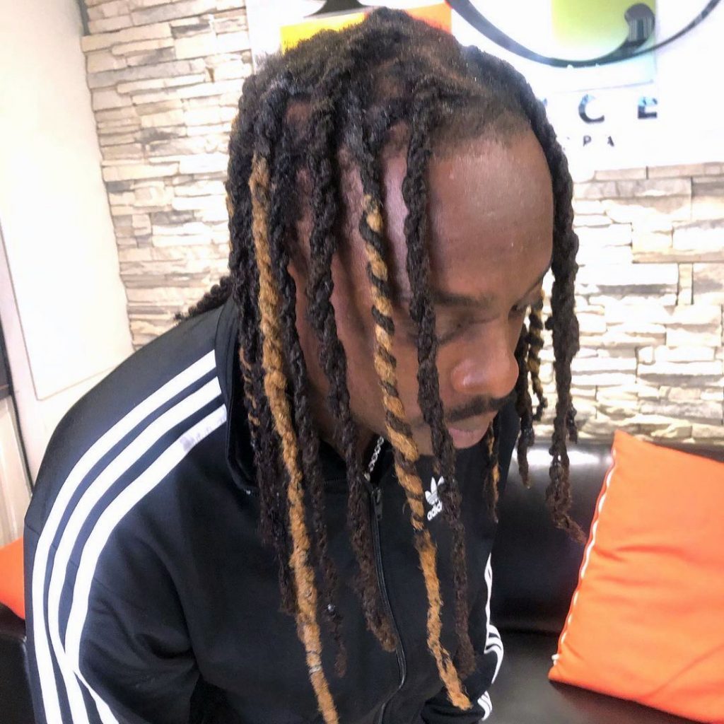 Dreadlocks pelo torsiones hombres