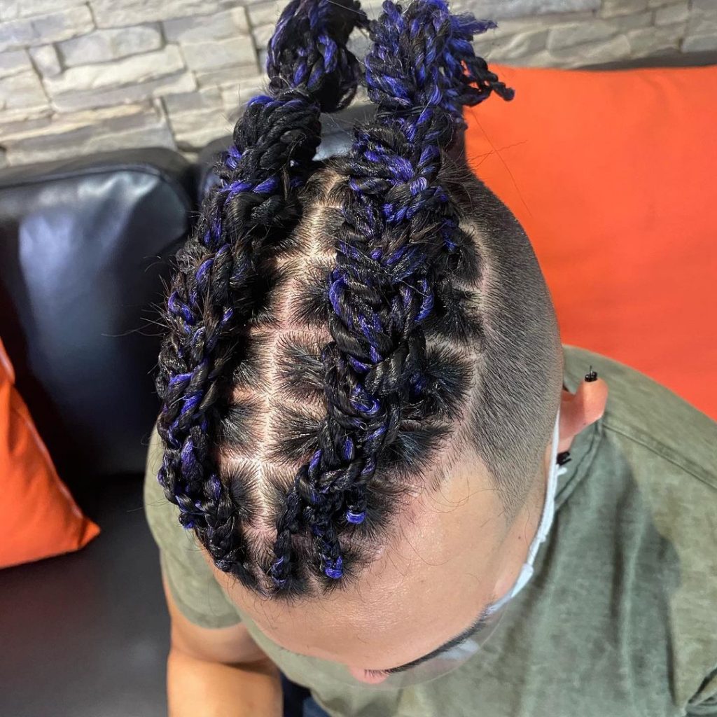 Hair twists for white guys with extensions