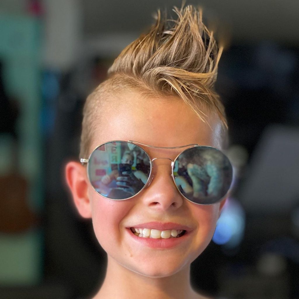 Kid's Mohawk Haircut