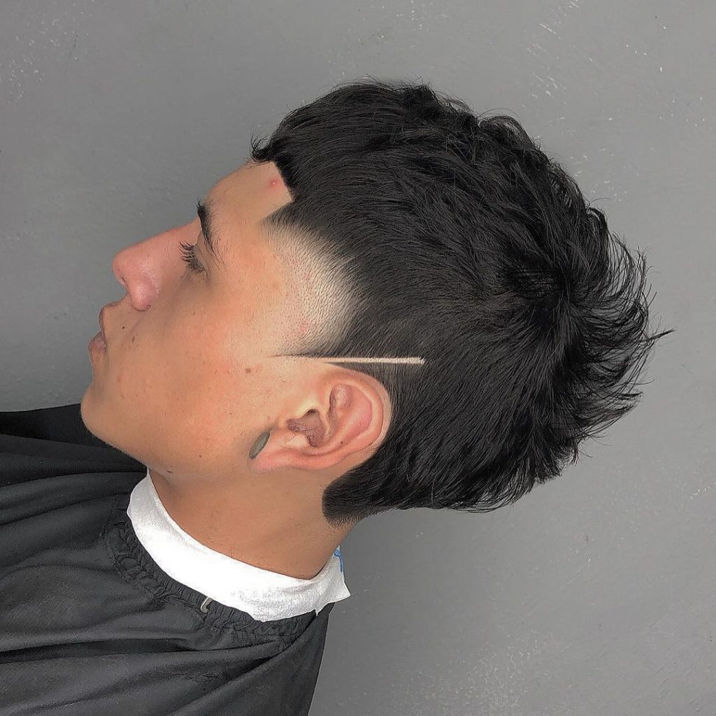 Trendy crop haircut for teen boys