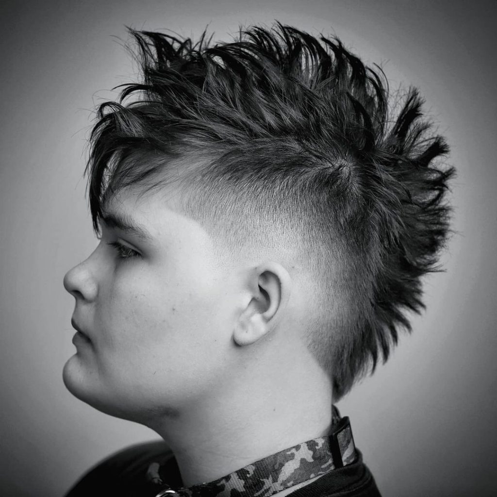 Mohawk Fade For Kids