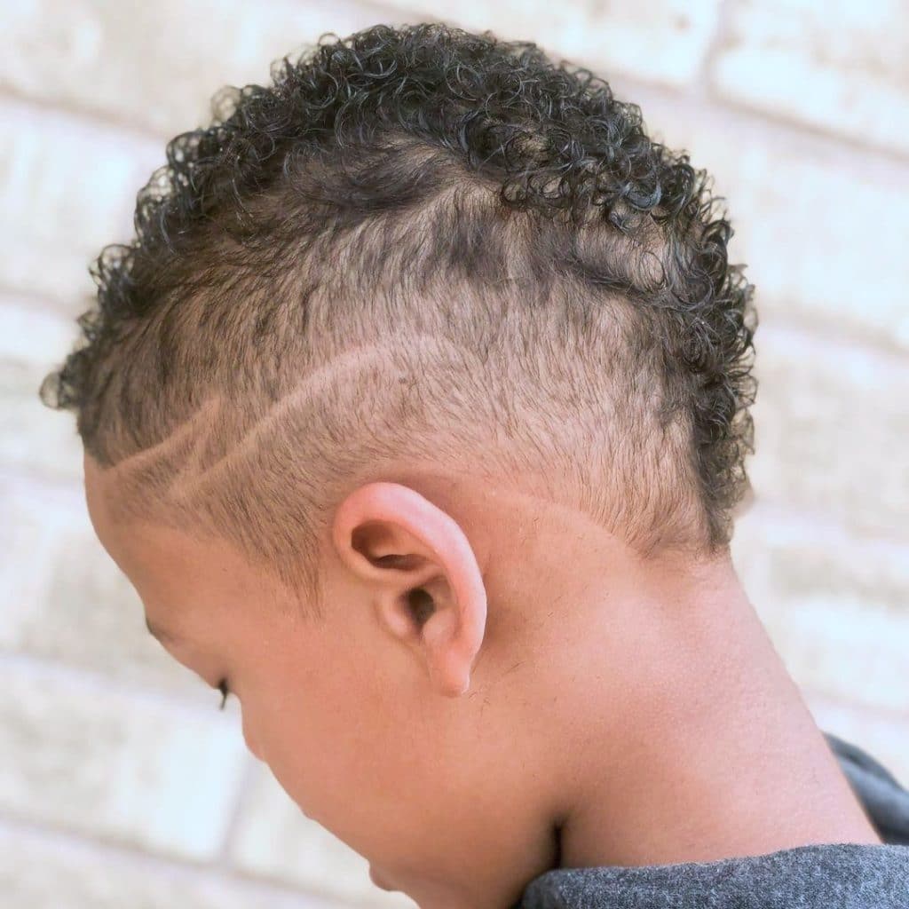 Curly Mohawk For Toddlers