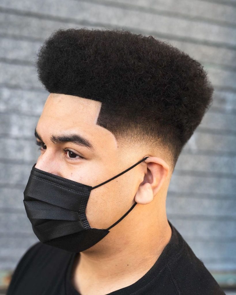 Rounded High Top Fade