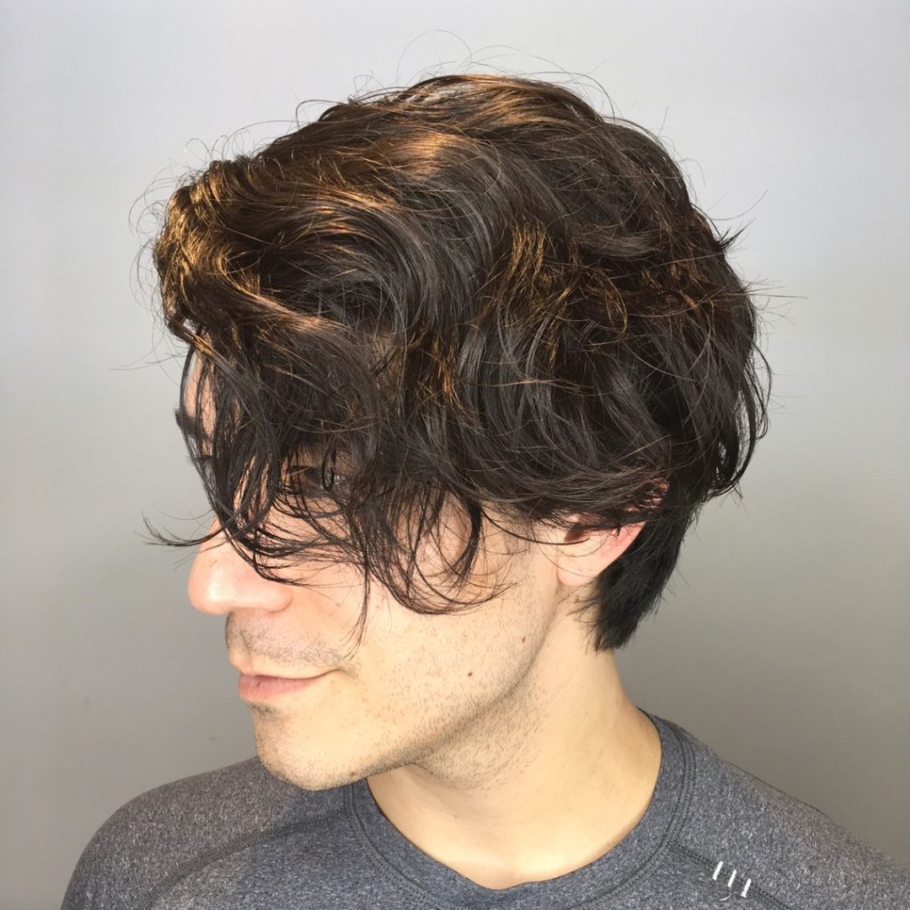 Timothee Calamet wavy haircut