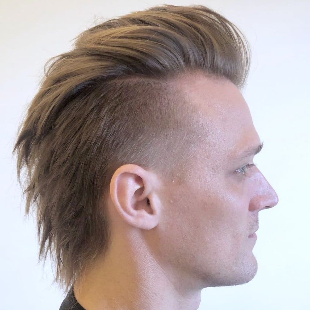 Cool mullet fade