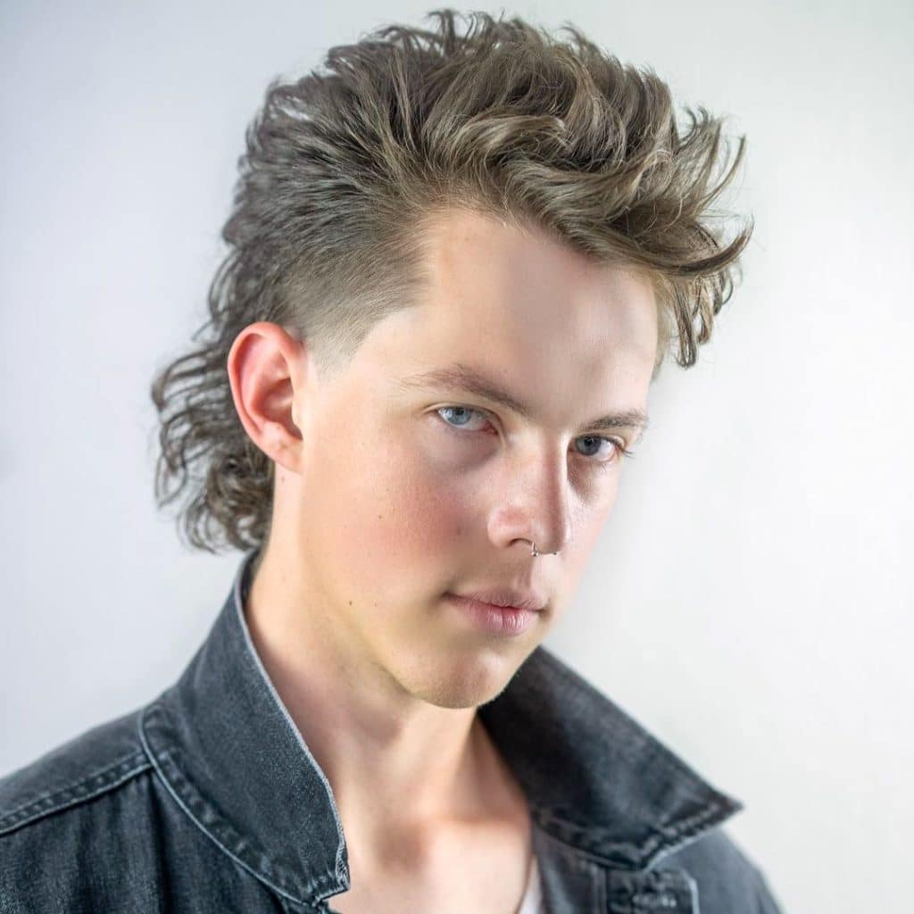 50 Mullet Haircuts for Men  Mullet haircut Mullet hairstyle Mens mullet