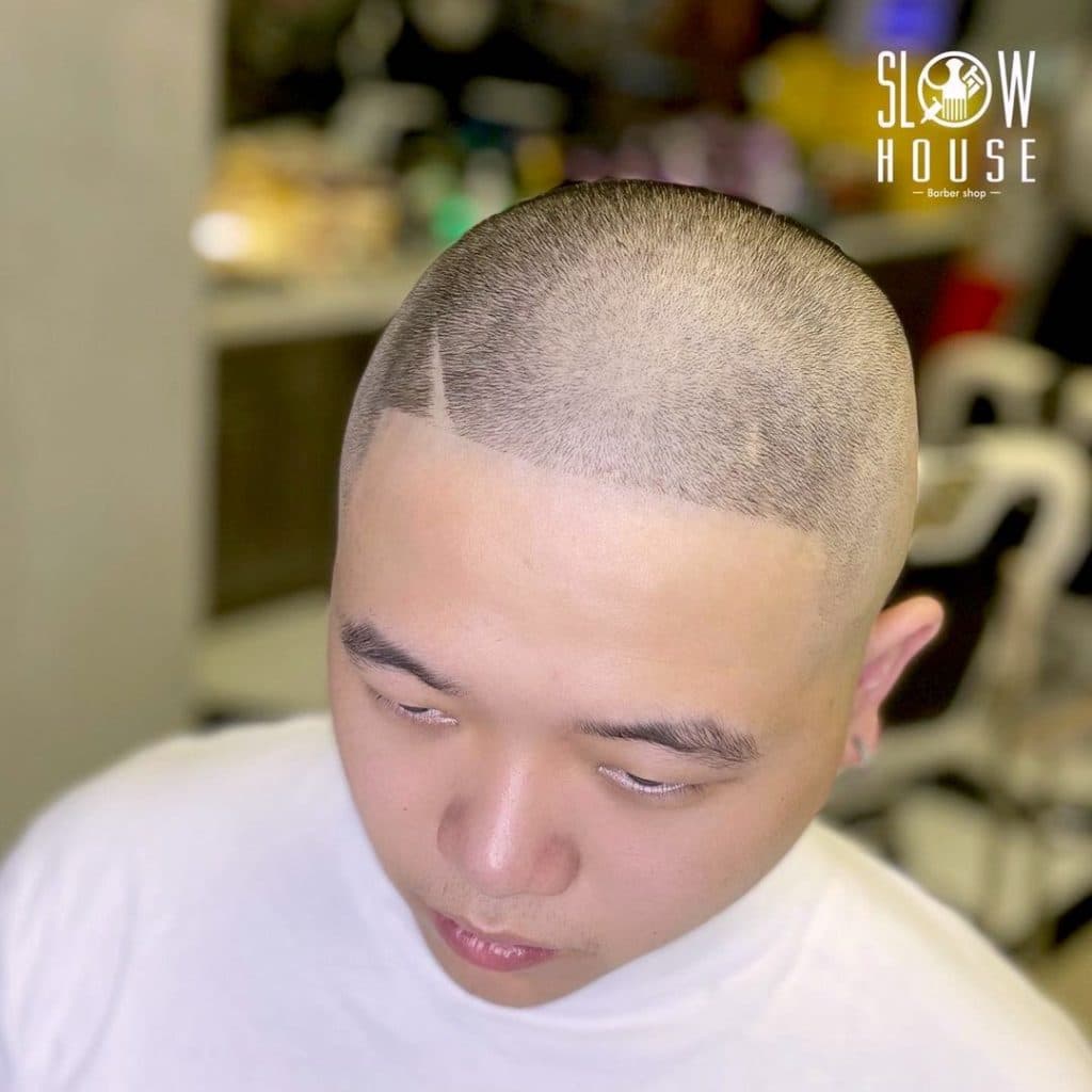 Southside fade haircut with part