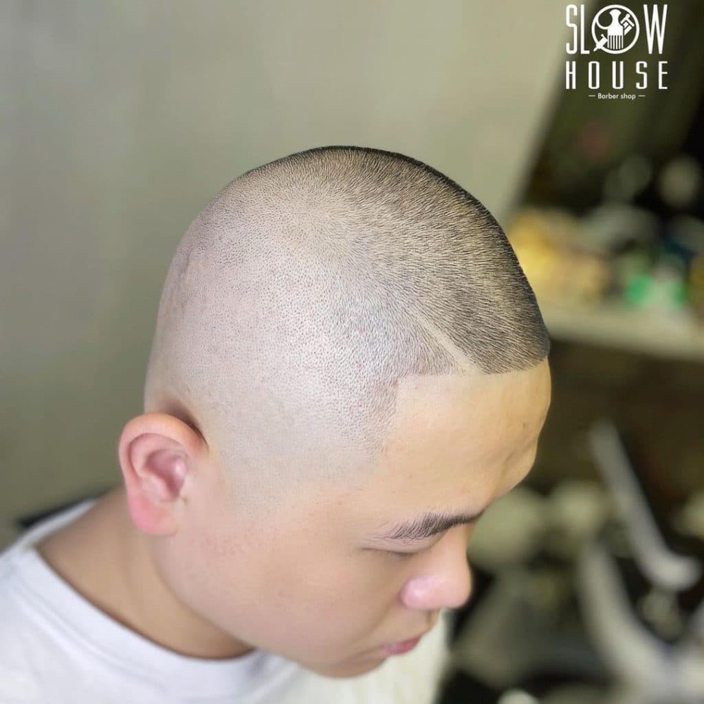 Southside fade corte de pelo con parte