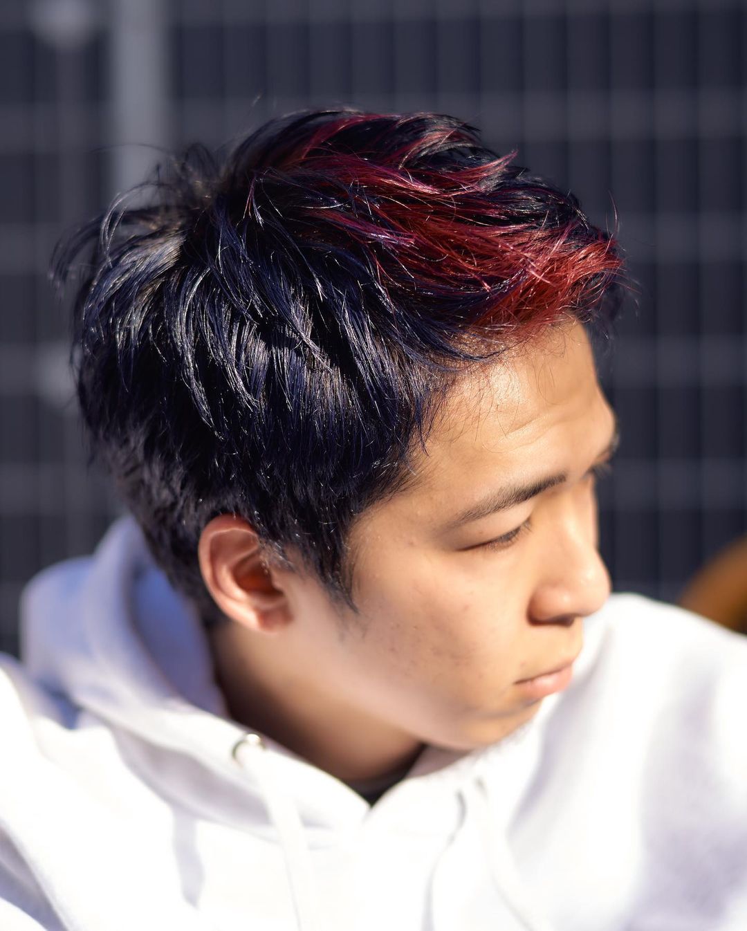 Red hair color for black hair men-layered haircuts for thick hair